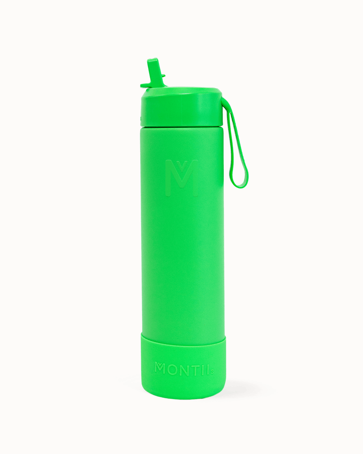 MontiiCo 700ml Fusion Drink Bottle Sipper - Apple