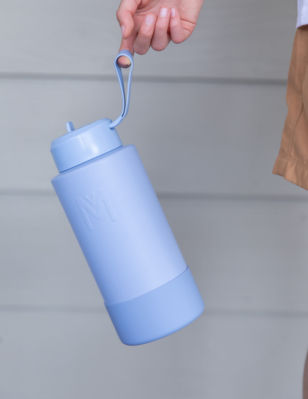 MontiiCo Sipper Lid + Straw 1L - Cloud