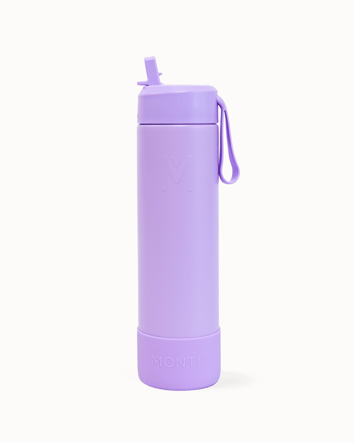 MontiiCo 700ml Fusion Drink Bottle Sipper - Lilac