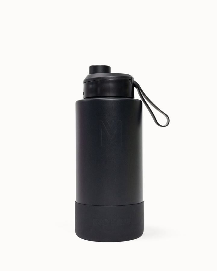 MontiiCo 1L Fusion Drink Bottle Screw Top - Midnight