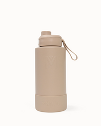 MontiiCo 1L Fusion Drink Bottle Screw Top - Sand