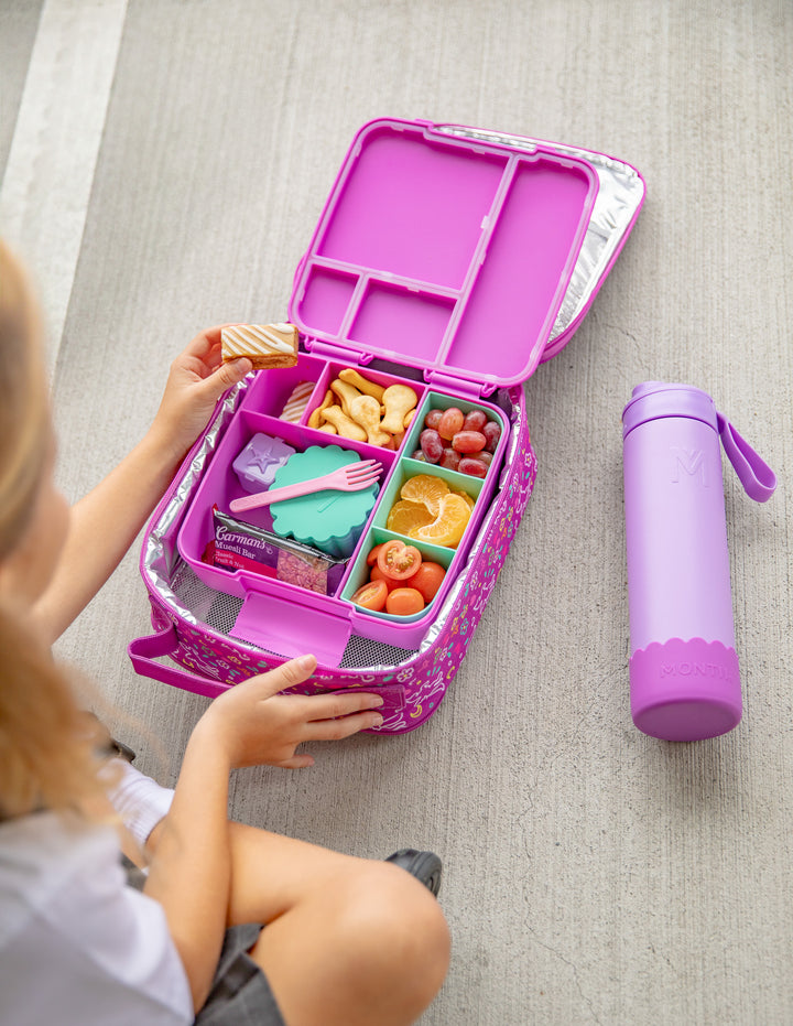 MontiiCo Feast Lunch Box Bundle - Fuchsia