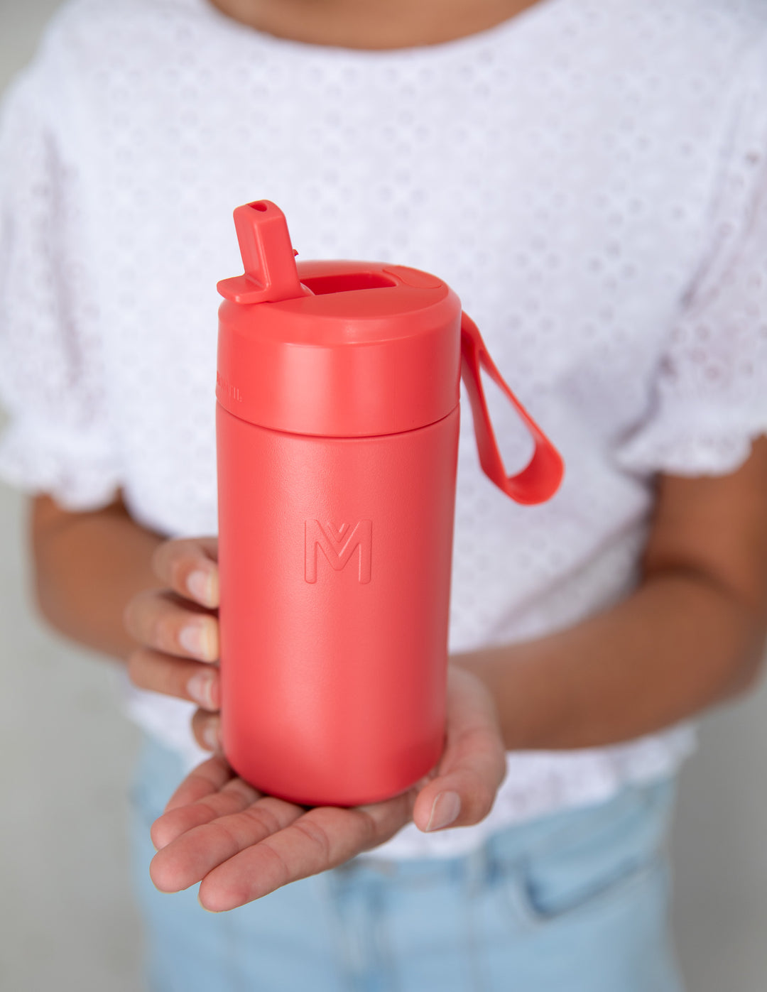 MontiiCo 350ml Drink Bottle Sipper - Watermelon