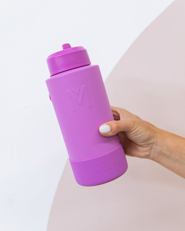 MontiiCo 1L Drink Bottle Sipper - Fuchsia