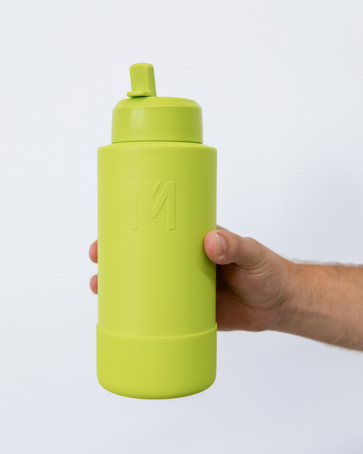 MontiiCo Sipper Lid + Straw 1L - Matcha