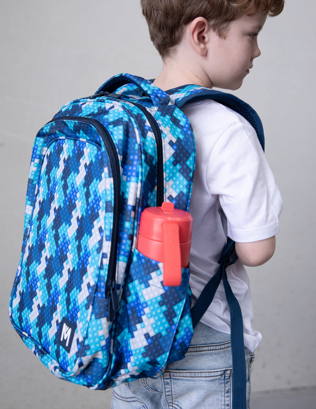 MontiiCo Junior Backpack - Block Land