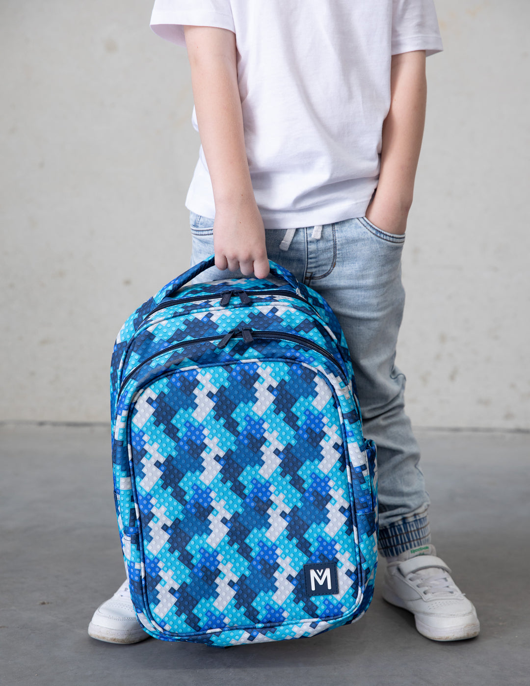 MontiiCo Junior Backpack - Block Land