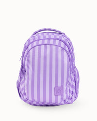 MontiiCo Junior School Bag - Lilac Stripe