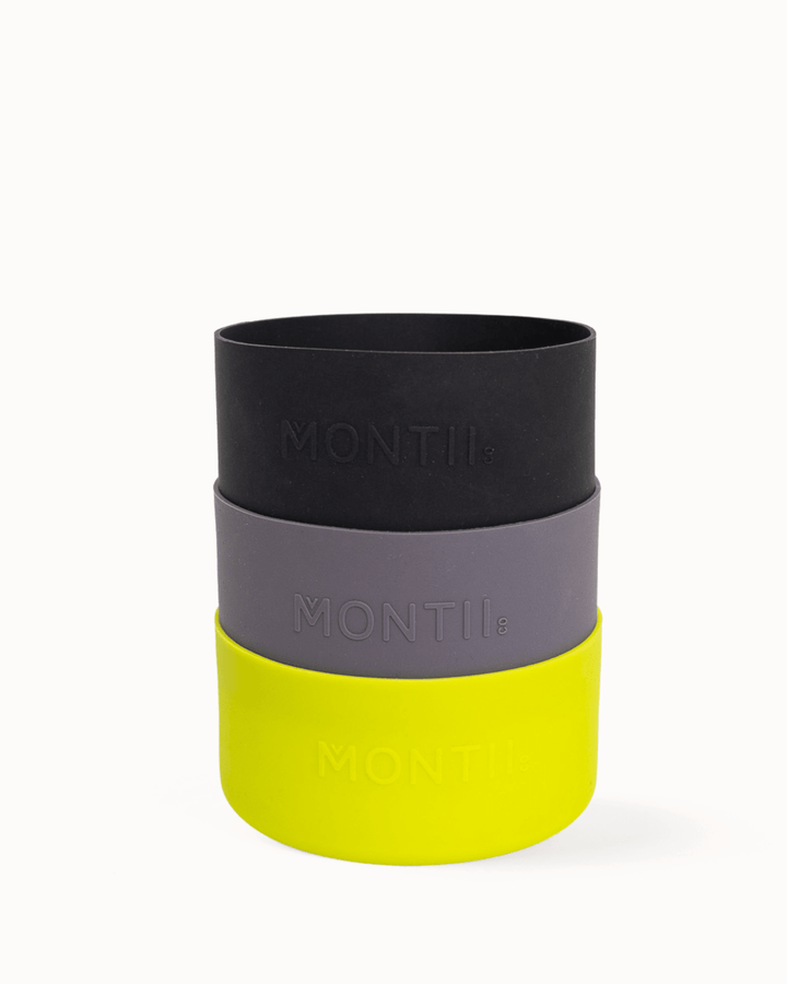 MontiiCo Large Fusion Bumper - Black (3 Pack)