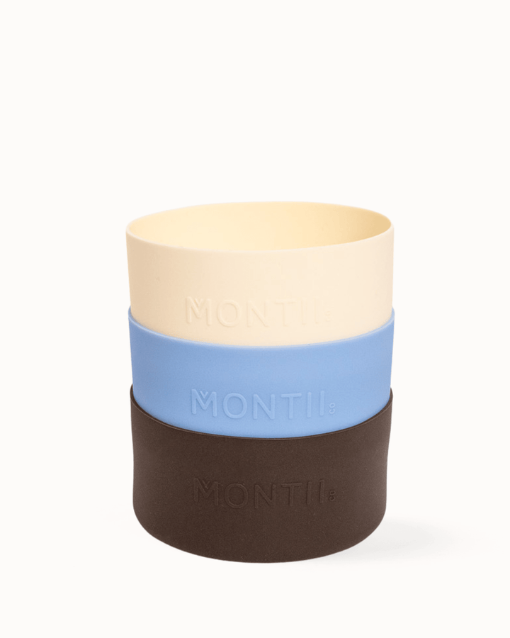 MontiiCo Large Fusion Bumper - Chocolate (3 Pack)