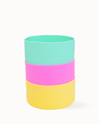 MontiiCo Large Fusion Bumper - Pastel (3 Pack)
