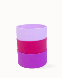 MontiiCo Large Fusion Bumper - Purple (3 Pack)