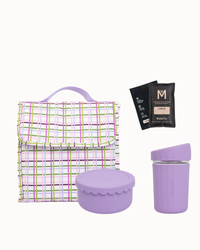 MontiiCo Lunch & Brew Set - Berry Patch