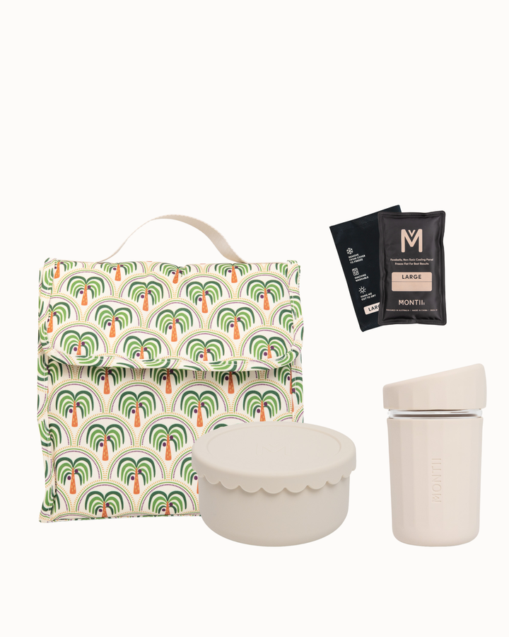 MontiiCo Lunch & Brew Set - Coconut Palms