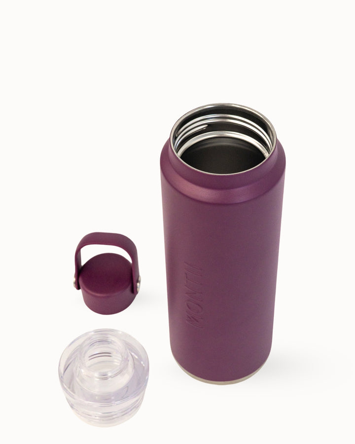 MontiiCo 700ml Quench Drink Bottle - Ruby