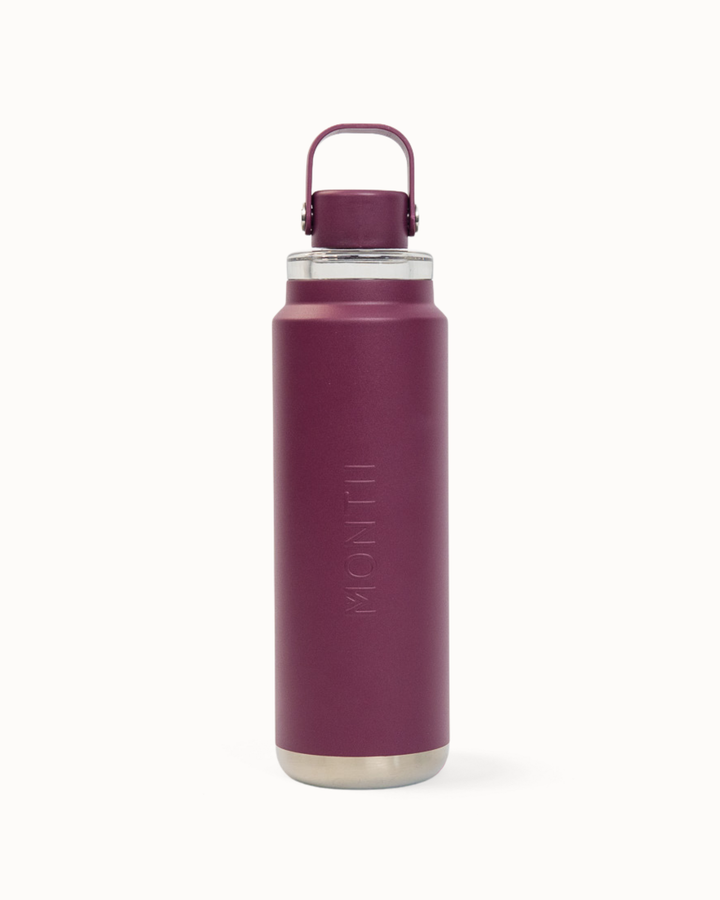 MontiiCo 700ml Quench Drink Bottle - Ruby