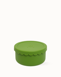 MontiiCo Silicone Scallop Bowl - Pickle