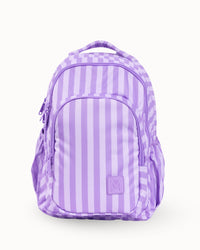 MontiiCo School Bag - Lilac Stripe