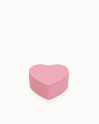 MontiiCo Silicone Heart Tub - Bubblegum