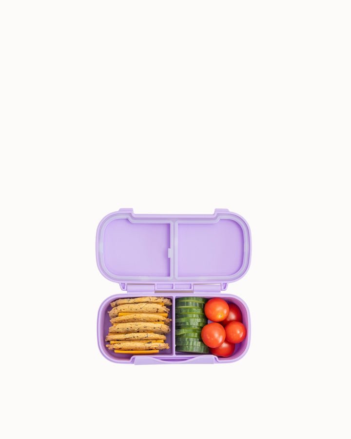 MontiiCo Snack Lunch Box - Lilac
