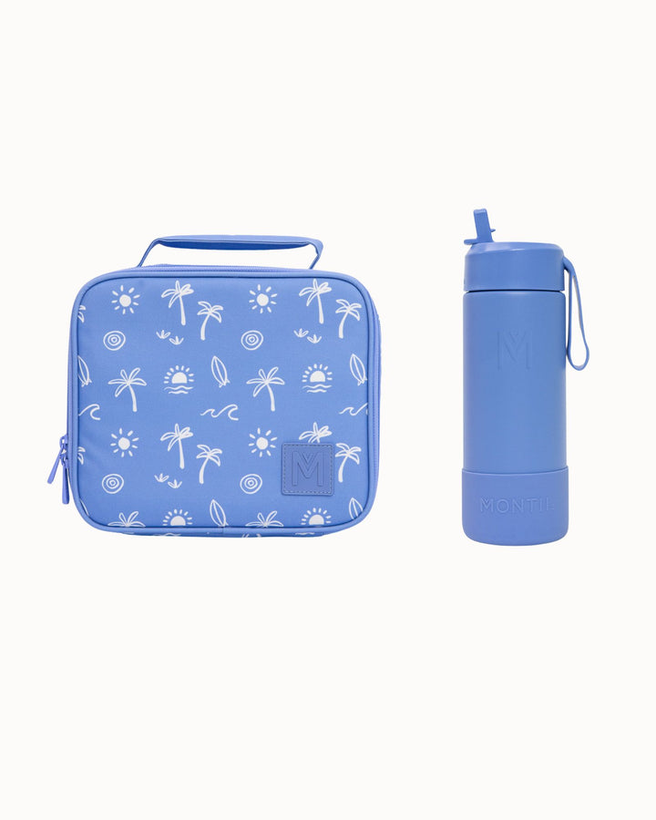 MontiiCo Swaggies Collab - Medium Lunch Bag and Bottle Set - Tide Break