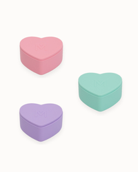 MontiiCo Silicone Heart Tub Set