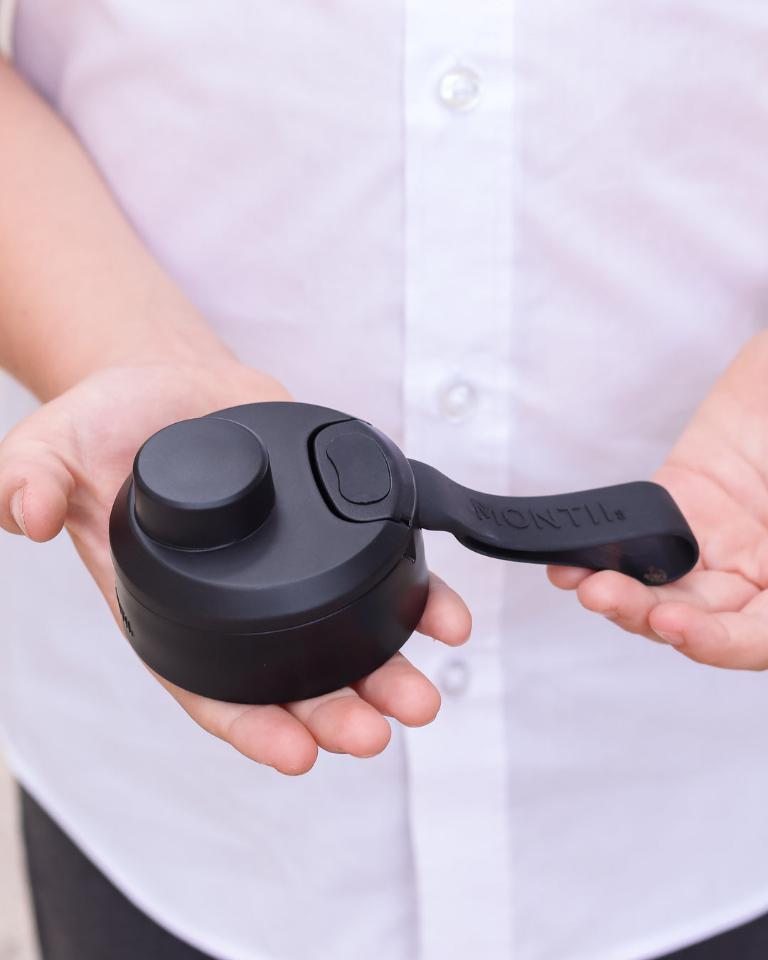 MontiiCo 700ml Drink Bottle Screw Top - Midnight