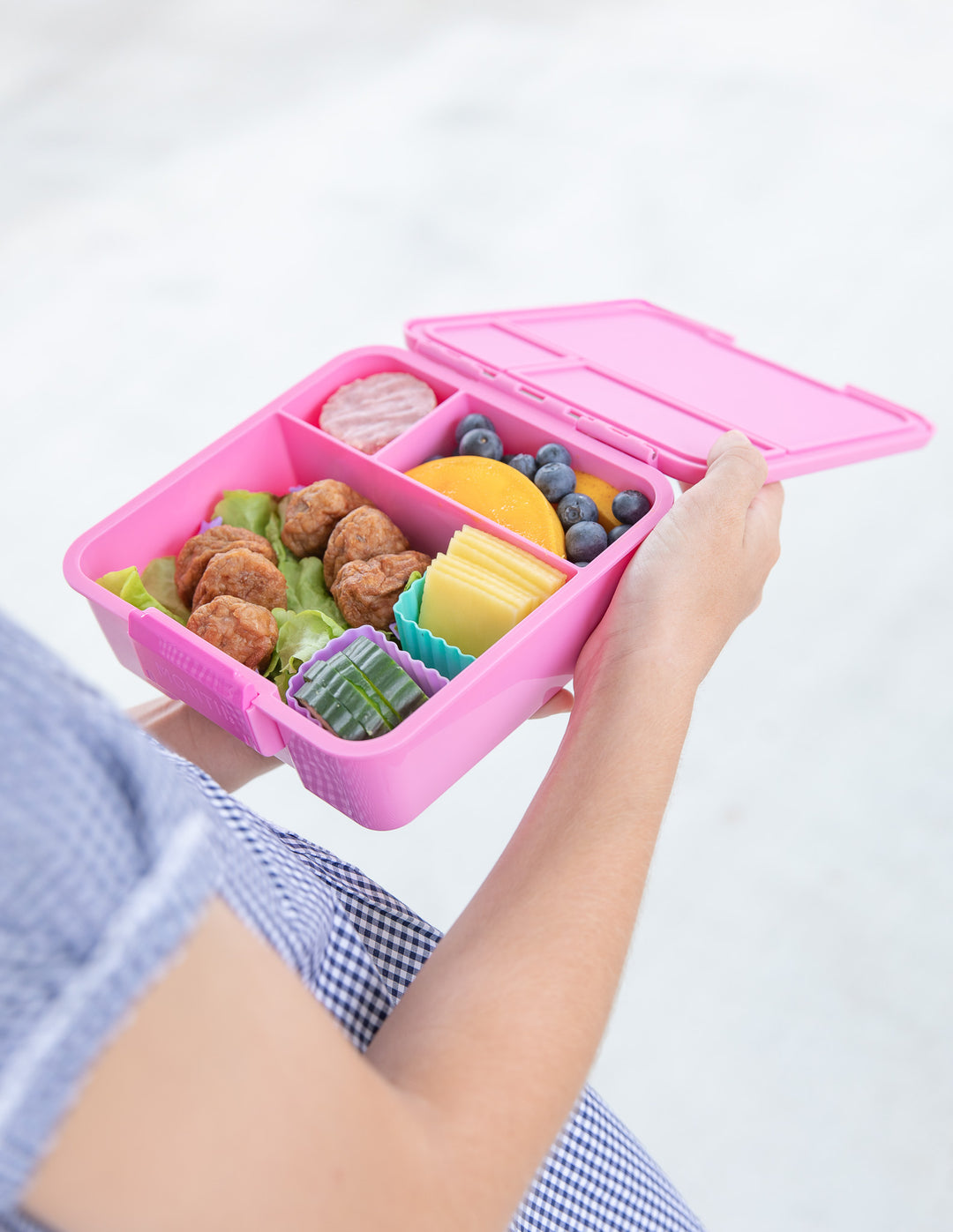 MontiiCo Bento Three Lunch Box - Floss