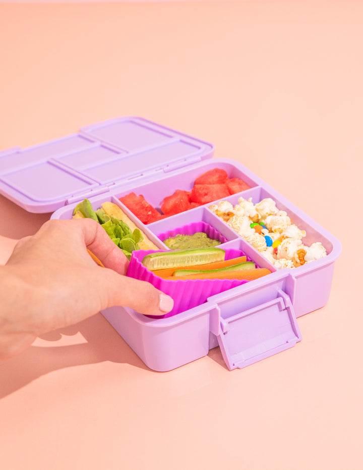 MontiiCo Bento Cups Mixed - Fuchsia