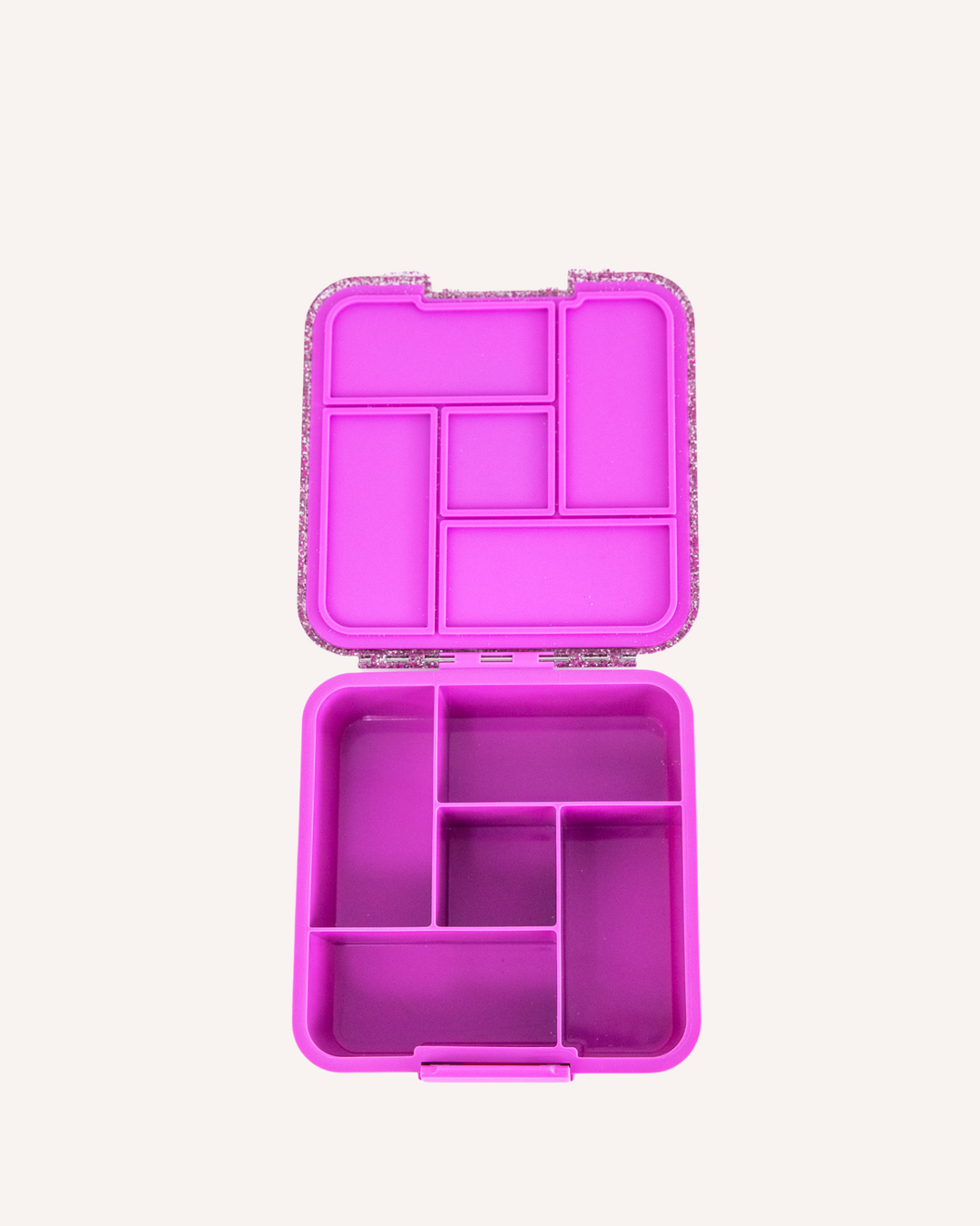 MontiiCo Bento Five Lunch Box - Magenta Glitter