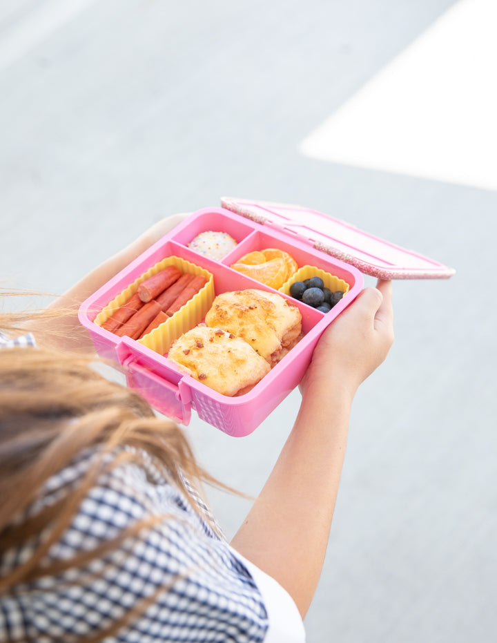 MontiiCo Bento Three Lunch Box - Floss Glitter