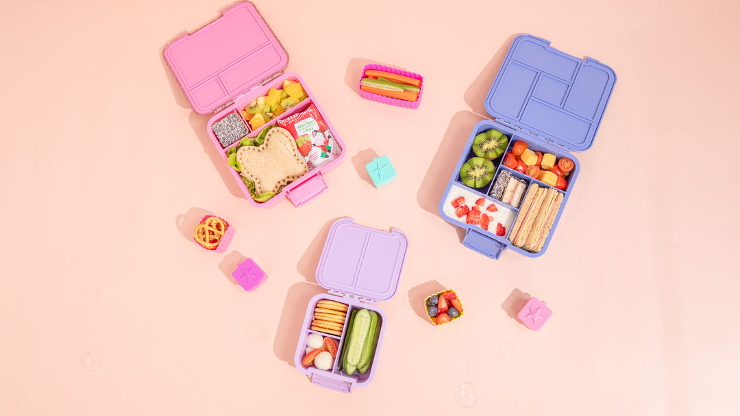 MontiiCo Bento Two Snack Box - Lilac