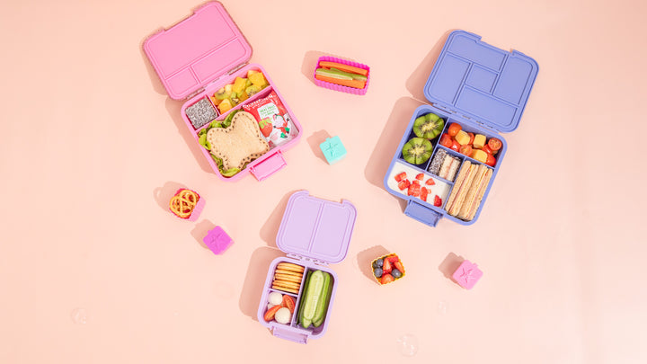 MontiiCo Bento Two Snack Box - Lilac