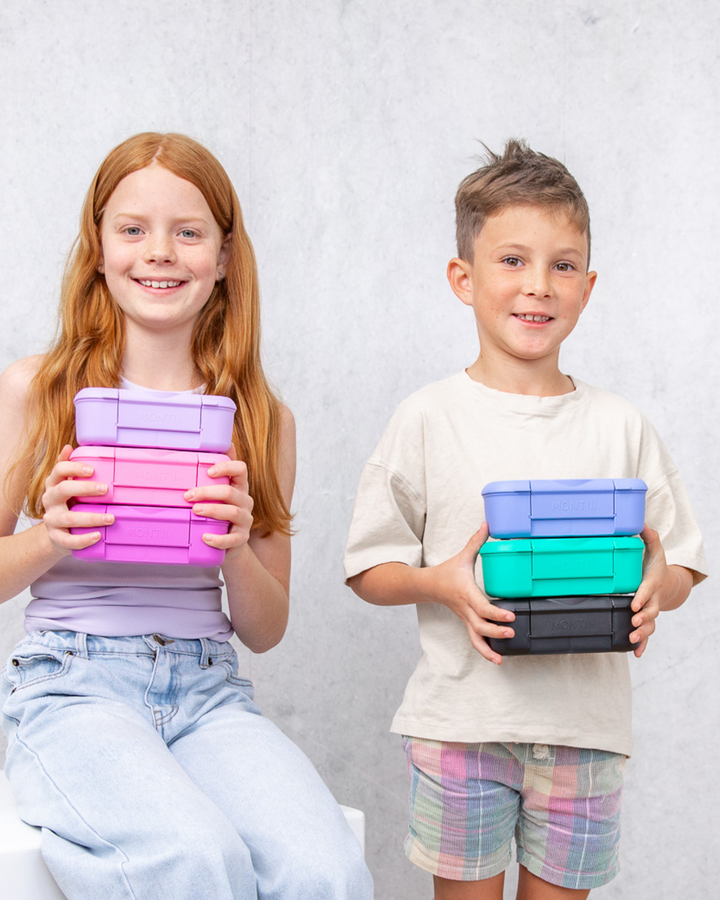 MontiiCo Snack Lunch Box - Fuchsia