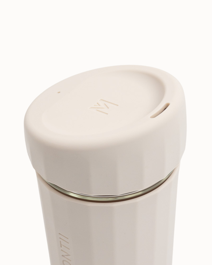 MontiiCo 350ml Brew Coffee Cup - Cream