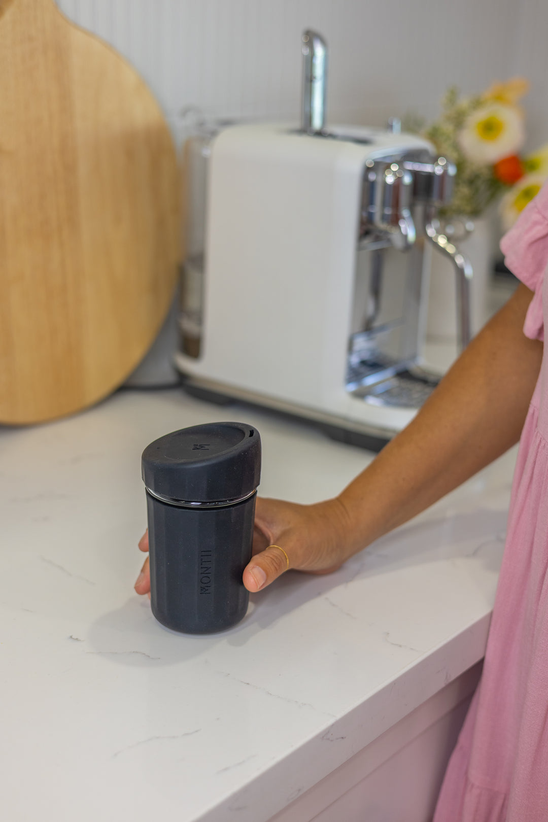 MontiiCo 350ml Brew Coffee Cup - Midnight