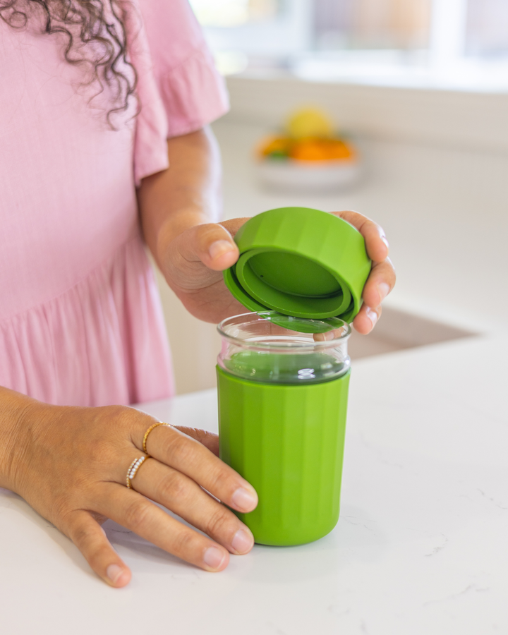 MontiiCo Lunch & Brew Set - Pickle Stripe