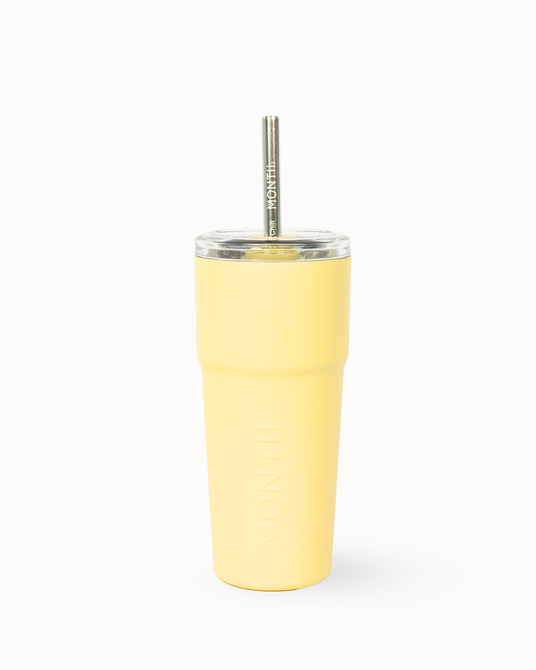 MontiiCo 575ml Chill Tumbler - Butter Yellow
