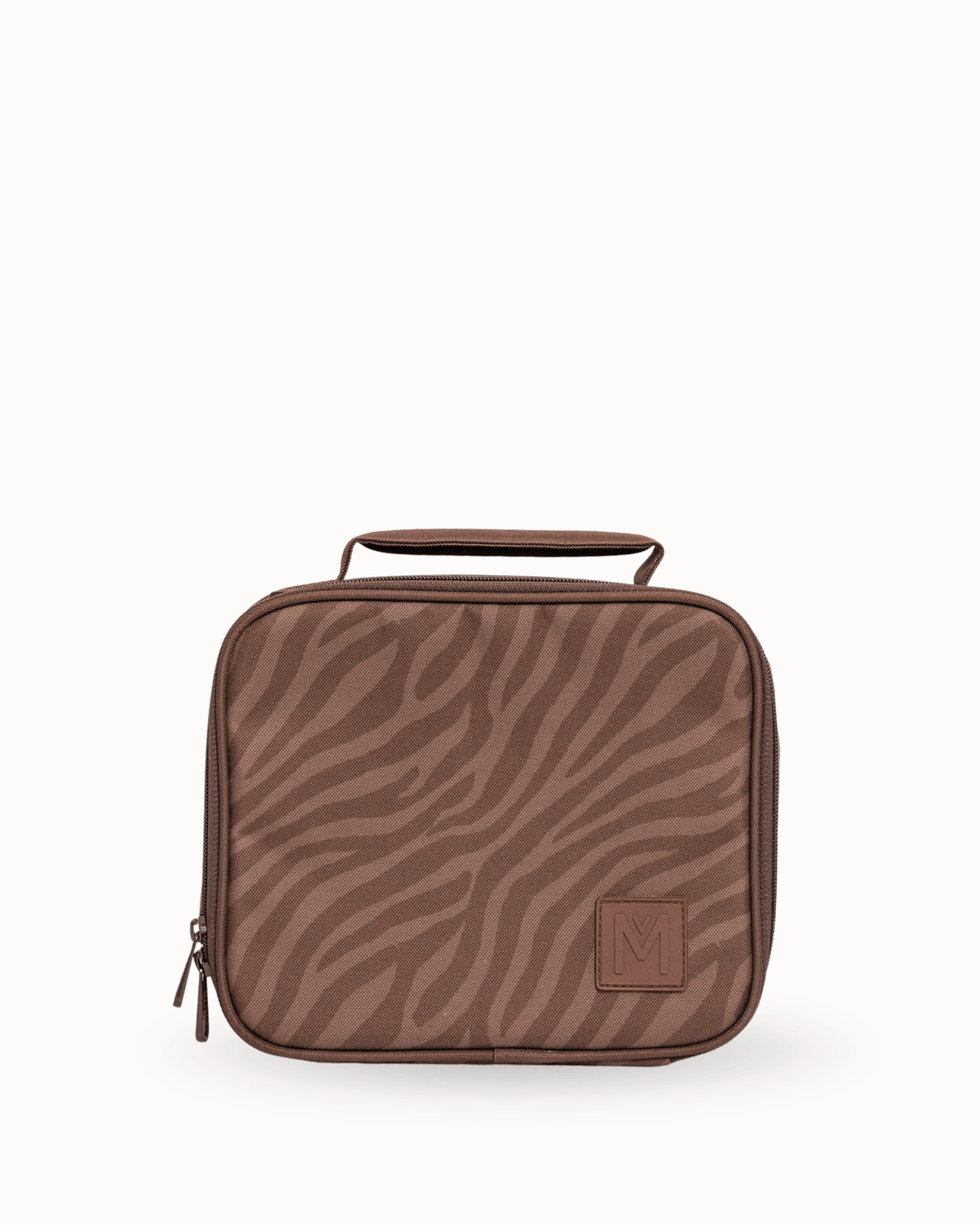 MontiiCo Medium Insulated Lunch Bag - Zebra