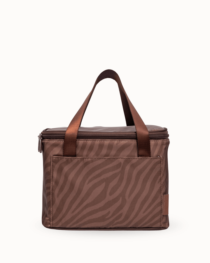 MontiiCo Insulated Cooler Bag - Zebra