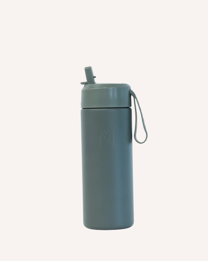 MontiiCo 475ml Drink Bottle Sipper - Fern