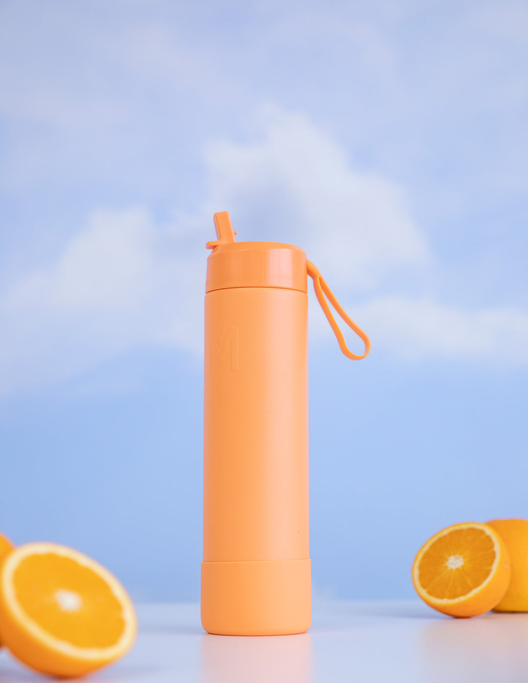 MontiiCo 700ml Drink Bottle Sipper - Tangerine