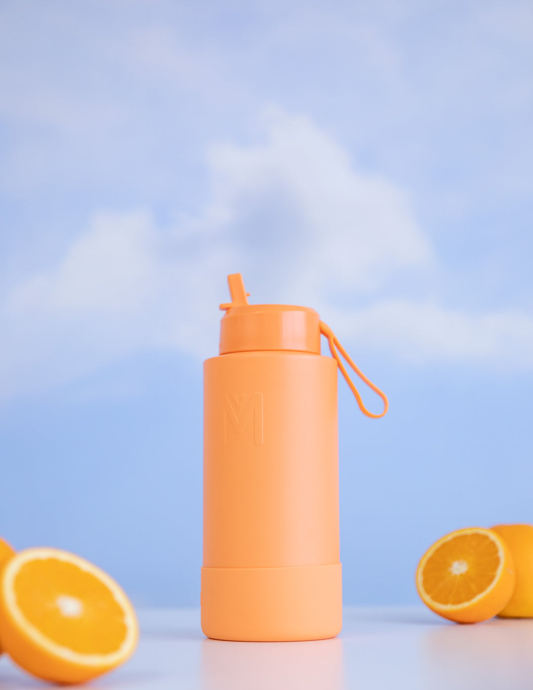 MontiiCo 1L Drink Bottle Sipper - Tangerine