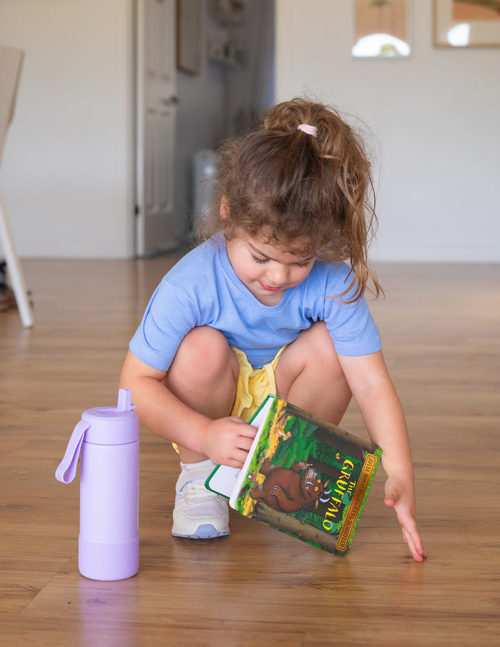 MontiiCo 475ml Fusion Drink Bottle Sipper - Lilac