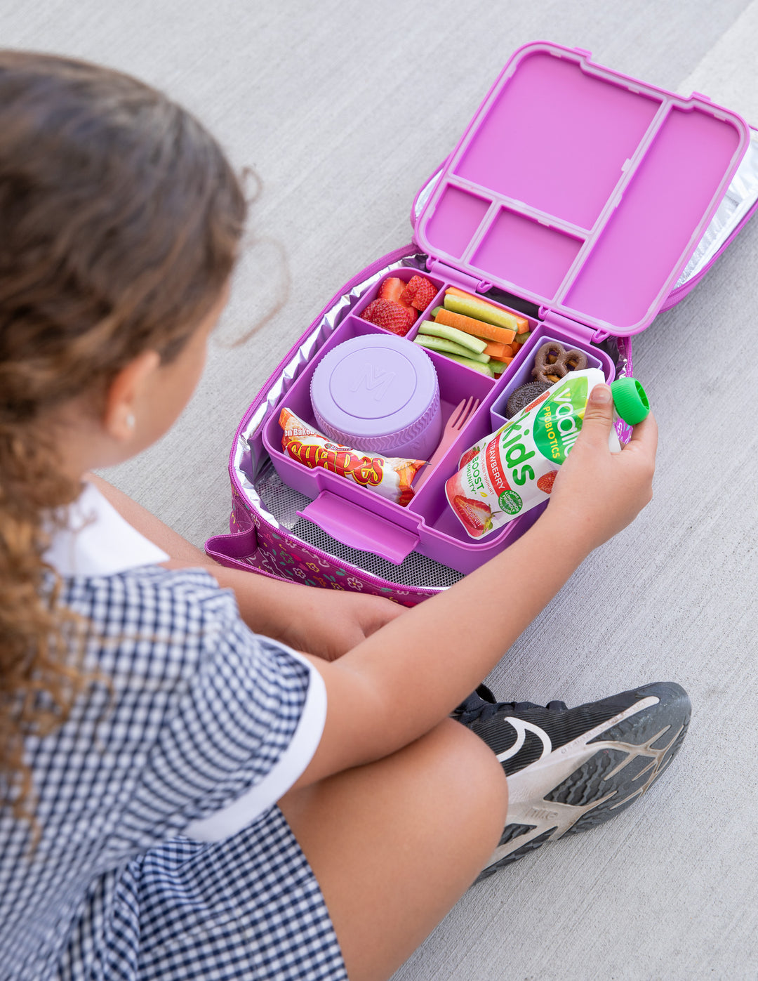 MontiiCo Insulated Mini Food Jar - Lilac