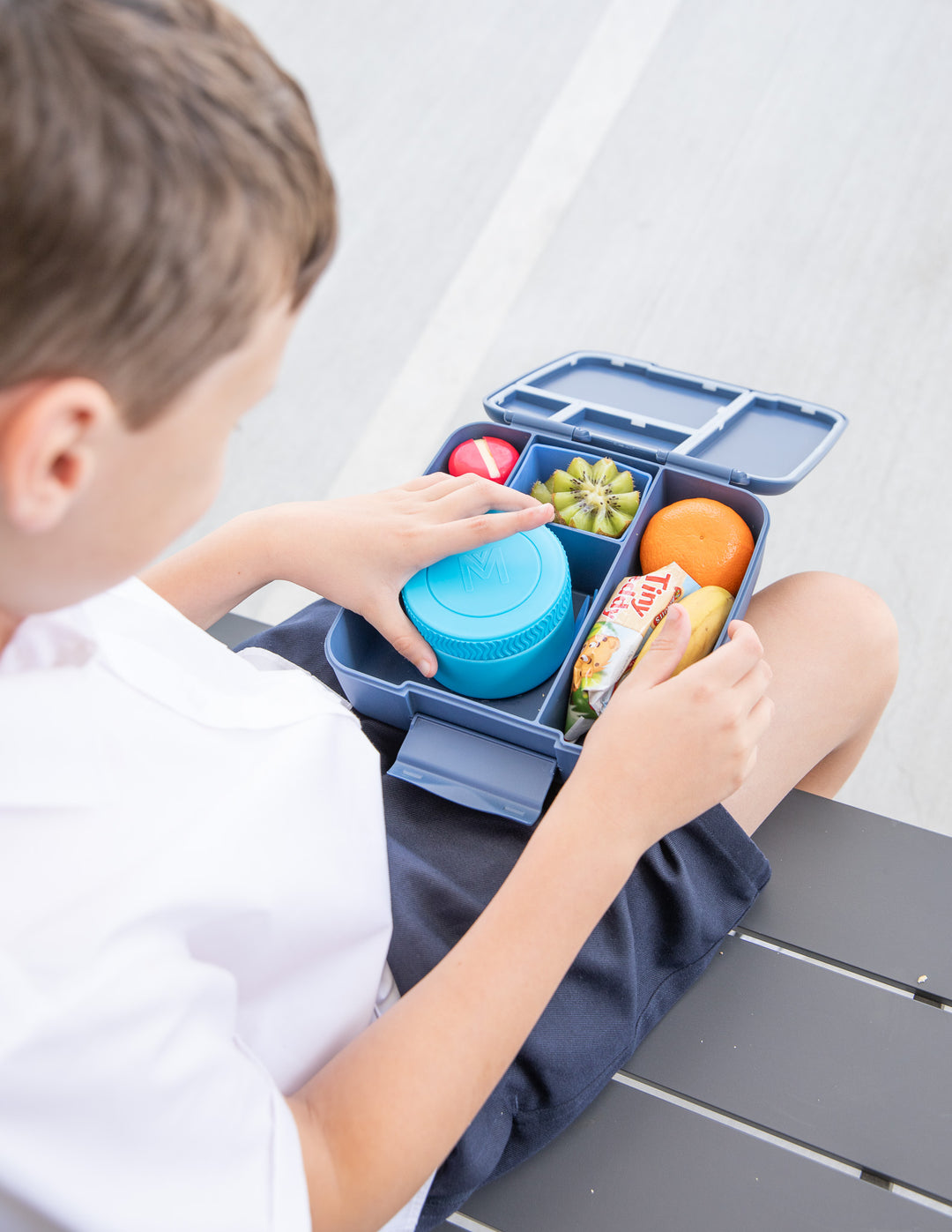 MontiiCo Feast Lunch Box Bundle - Navy