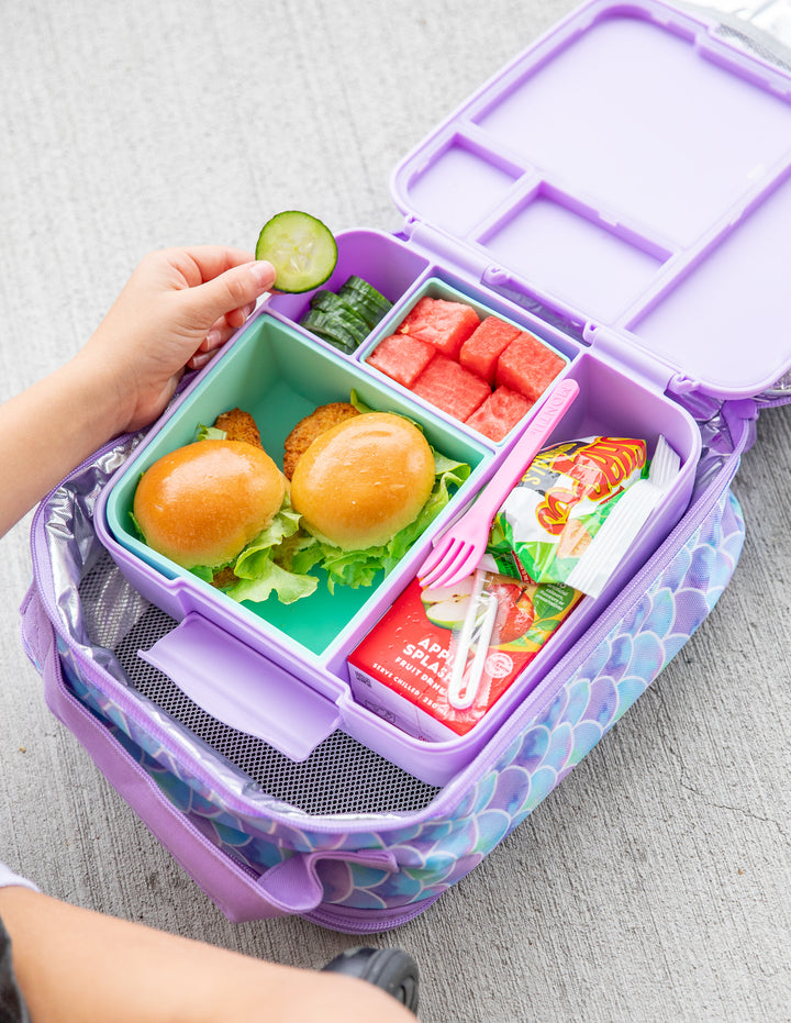 MontiiCo Large Insulated Lunch Bag - Sea Shine