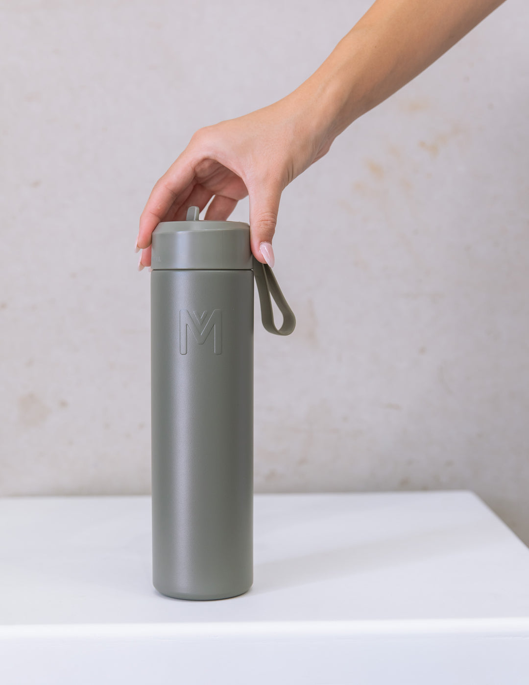 MontiiCo 700ml Drink Bottle Sipper - Fern