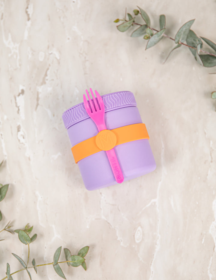 MontiiCo Out & About Cutlery Set - Blush