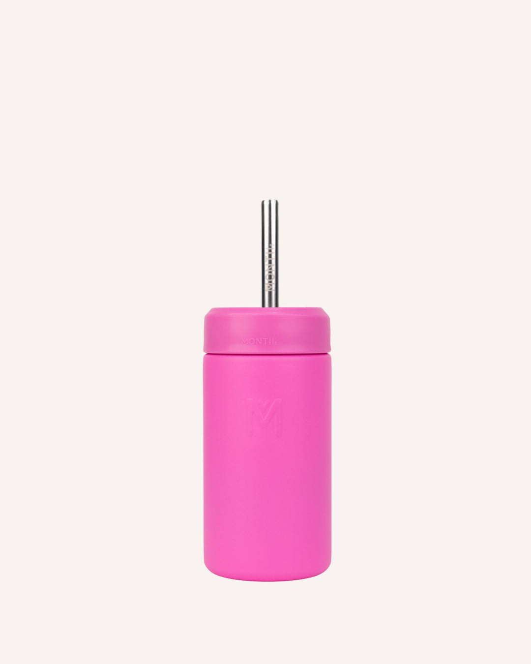 Mini Silicone Smoothie Cup with Lid and Straw